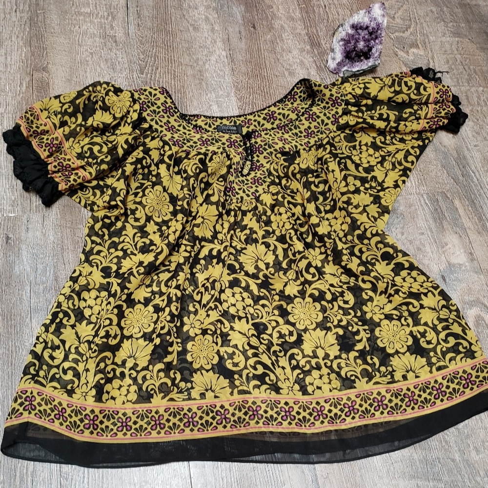 Nicole Floral Blouse